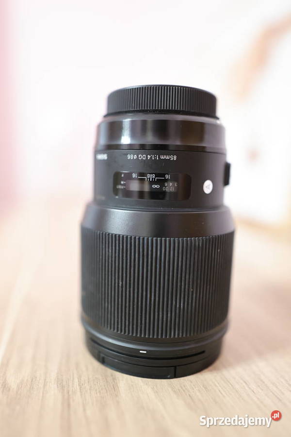 Obiektyw Sigma Art 85 mm f14 DG Canon nowy Stąporków