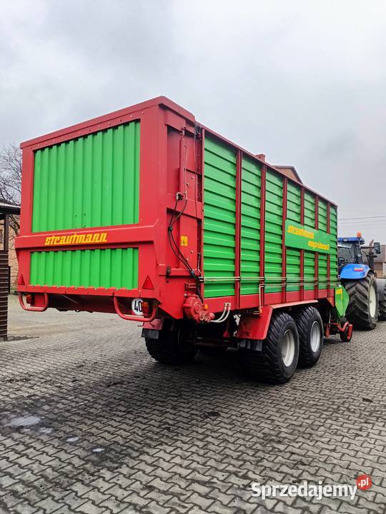 Przyczepa samozbierająca Strautmann mega vitesse