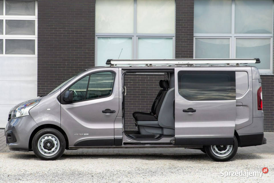 Renault Trafic L2H1 BRYGADOWY 5OSÓB Long dużym
