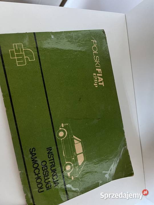 Instrukcja obslugi samochodu polski Fiat 126p Zawiercie sprzedam