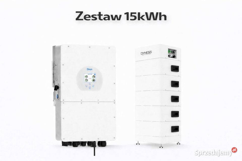 Zestaw Magazyn Inwerter HV 15 kW 17 kWh małopolskie