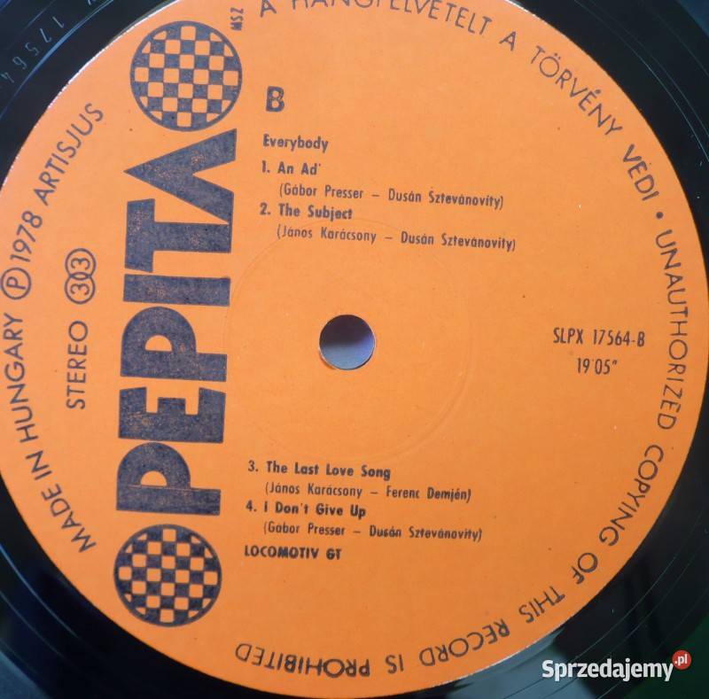 płyta winylowa Locomotiv GT Suwałki