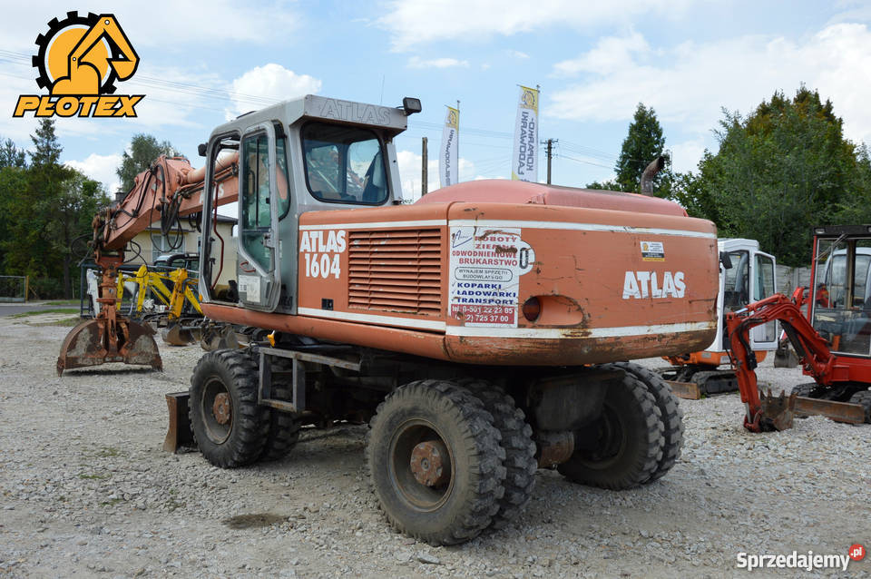 Koparka ATLAS 1604 2002 osprzęt 21t BRUTTO Złoczew