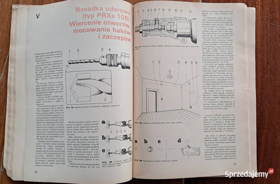 Książka Adam Słodowy Majsterkuje Narzędziami Ema Rok wydania 1985 kujawsko-pomorskie Świecie