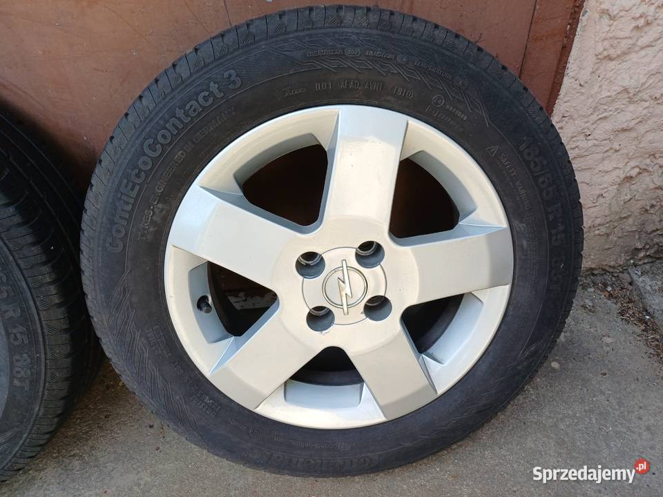 Koła 15 Alufelgi Opel Corsa C D E opony 1856515 Toruń