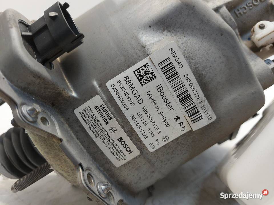 PEUGEOT 508 II Pompa hamulcowa Serwo 9835989180 Wspomaganie hamulca