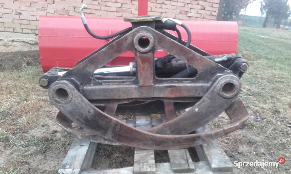 Chwytak do drzewa drewna Rok produkcji 1980 Akcesoria Sanok