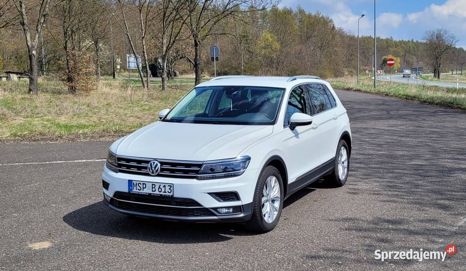 Volkswagen Tiguan II 20 TDI 150 HIGHLINE światła LED Kraków