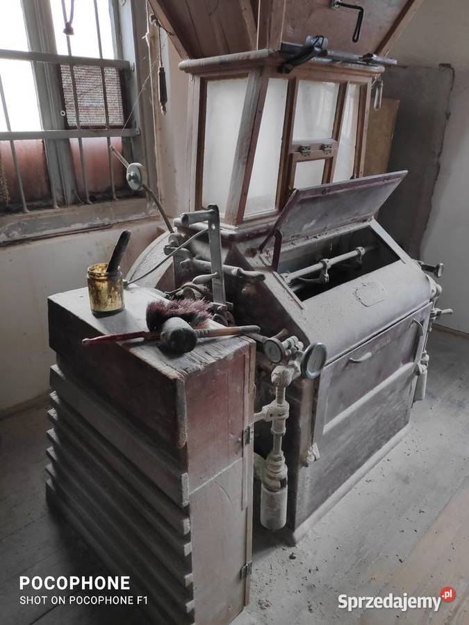 Wyposażenie komplet młyn zbożowy elektryczny Kraczewice Prywatne