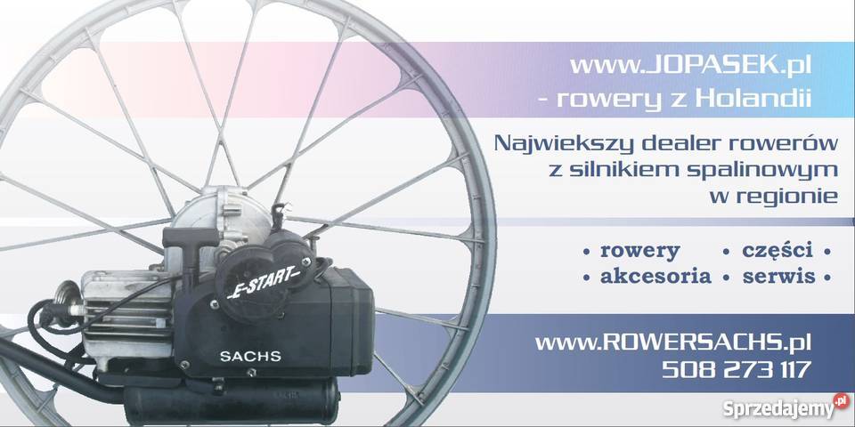 Naprawa rowerów z silnikiem spalinowym Sachs Rogów