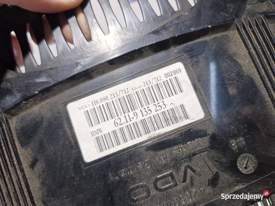 BMW E60 E61 LICZNIK ZEGARY EUROPA ORYGINAŁ dolnośląskie