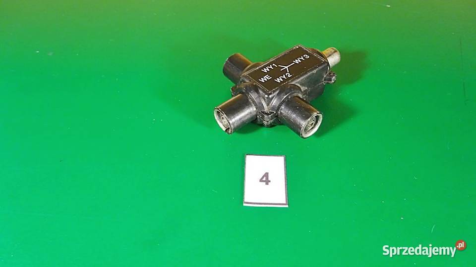 ROZGAŁĘŹNIK ANTENOWY 1WE2WY małostratny Części i akcesoria śląskie Chorzów sprzedam