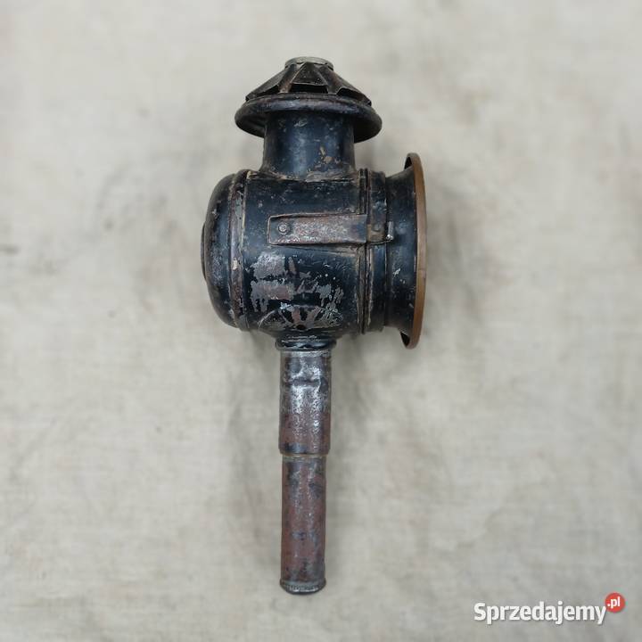 Stara lampa powozowa na świeczkę Warszawa