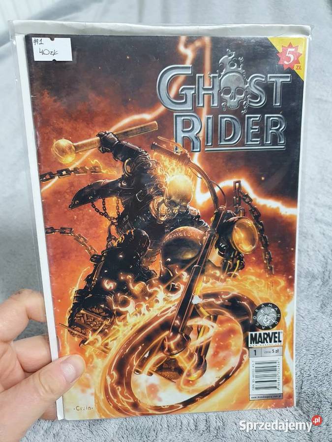 Ghost Rider Wydawnictwo Mandragora 2006 Komiksy Gdynia