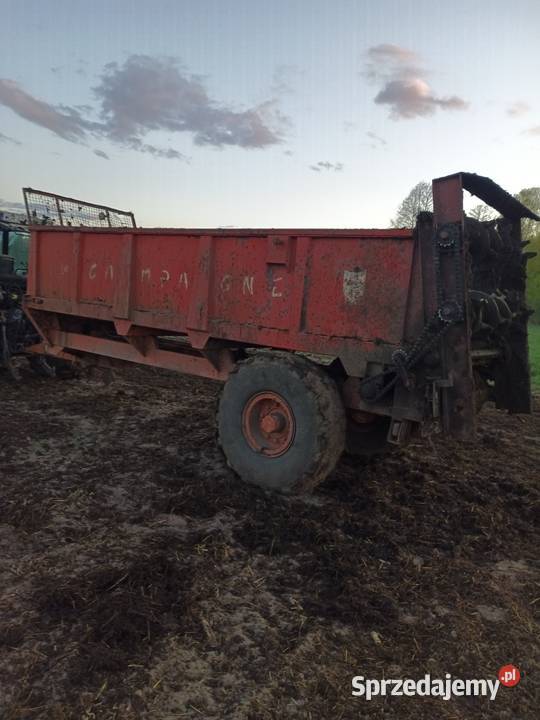 Rozrzutnik obornika 10t Pólki