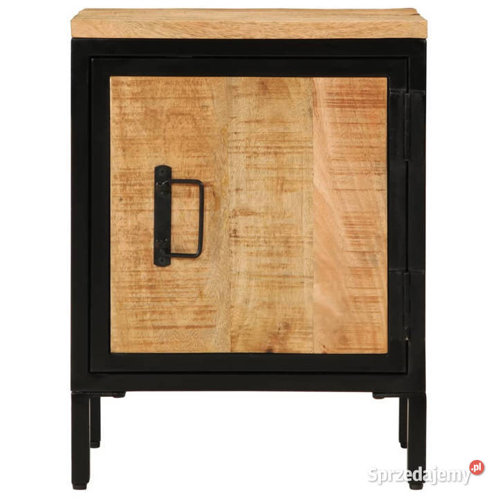 Szafka nocna 40x30x525 surowe drewno mango Warszawa