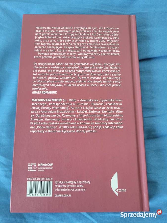 Miłość to cała moja wina Małgorzata Nocuń Poznań