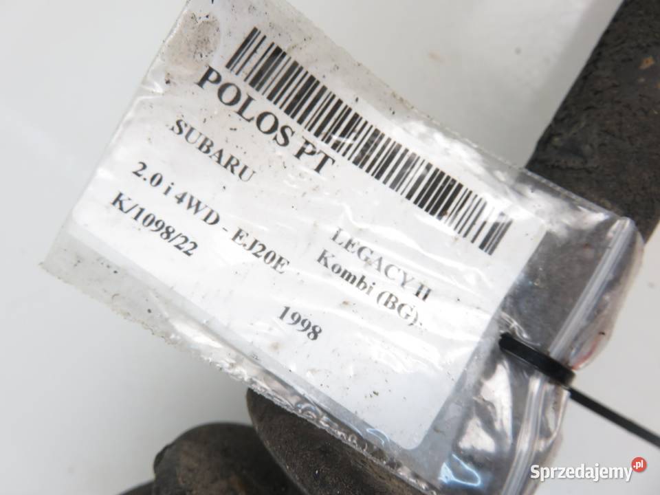 PÓŁOŚ PRAWA TYLNA SUBARU LEGACY II BG 20 osobowe