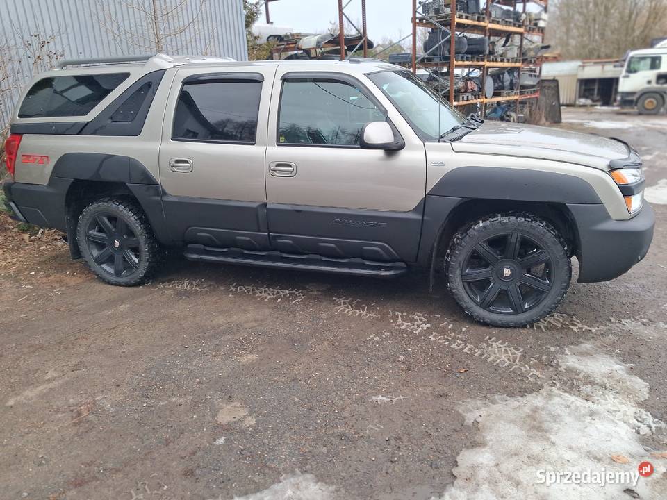 Chevrolet avalanche Z71 pickup 2003r 190 53 v8 elektrochrom. lusterka boczne Sierakowice