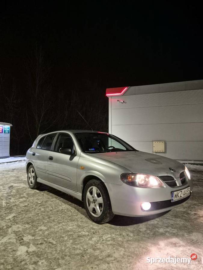 Nissan almera 15 benzyna 138k przebiegu nieuszkodzony Ryki