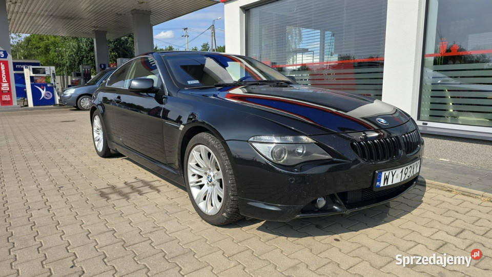 BMW 645 Doinwestowana 645 V8 LPG z Małym Karczew