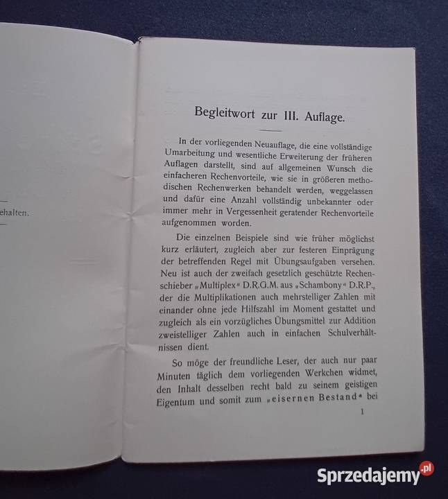 Die Kunst des Schnellrechnens Multiplex DRGM A