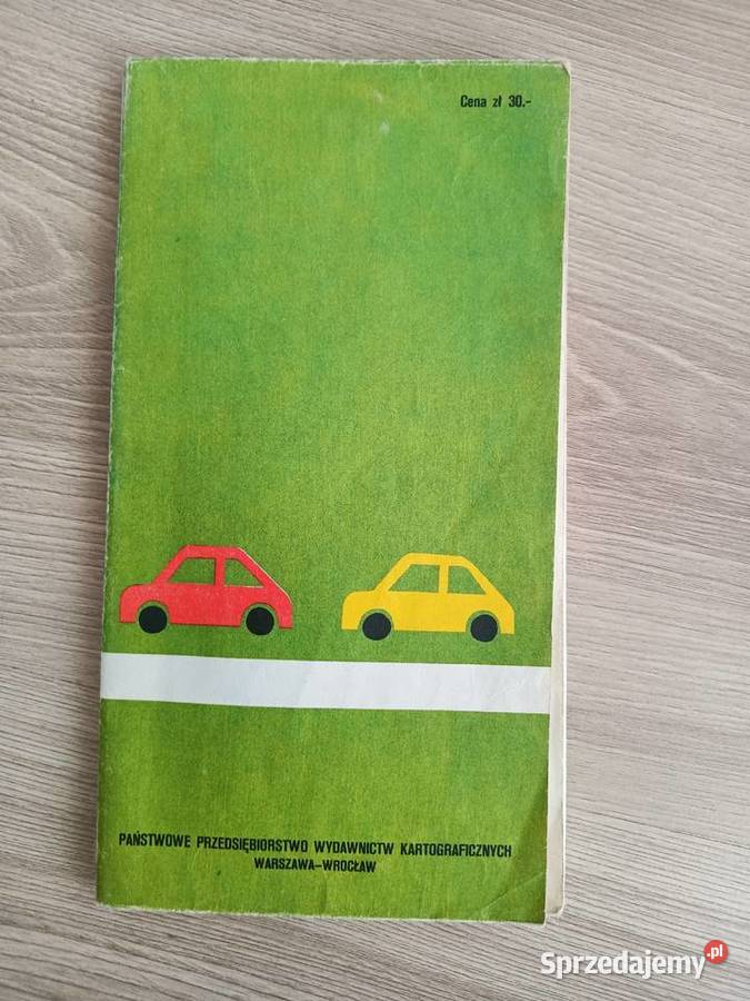 BielskoBiała plan miasta mapa PPWK PRL Kraków