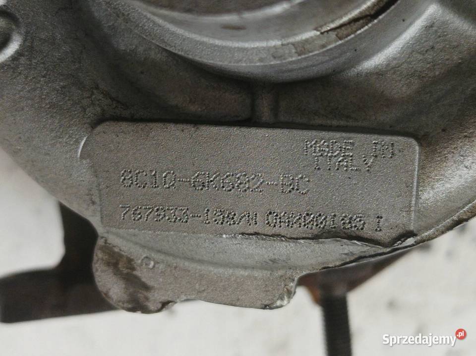 TURBOSPRĘŻARKA 8C1Q6K682BC 22 TDCI Ford Transit Turbosprężarki