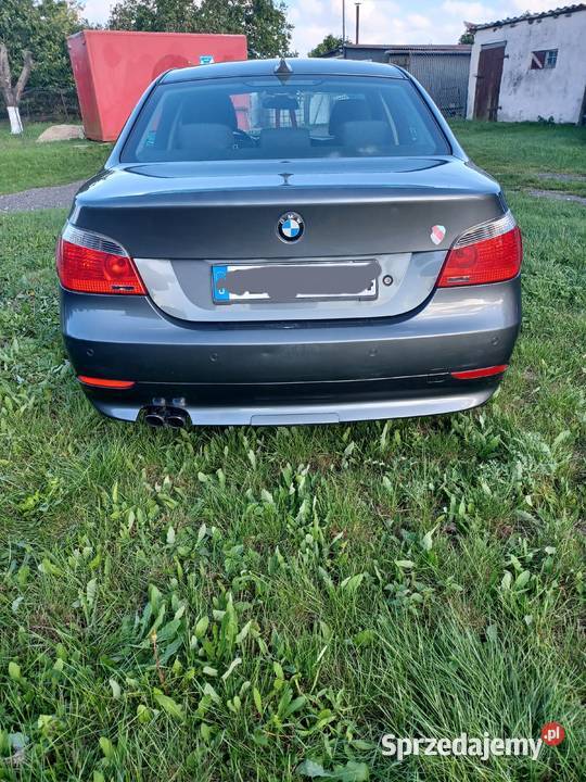 BMW E60 22 benzyna 170 automat Wałcz