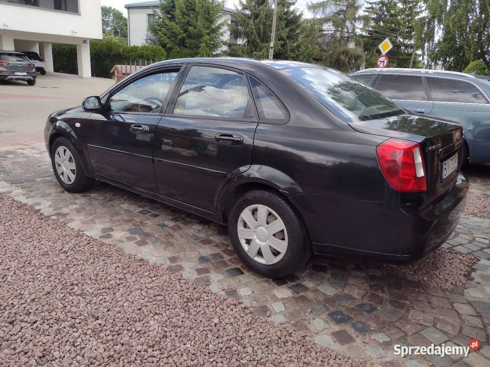 Chevrolet Lacetti 16 Benzyna I rej 2008 Przebieg Rok produkcji 2007 Białystok