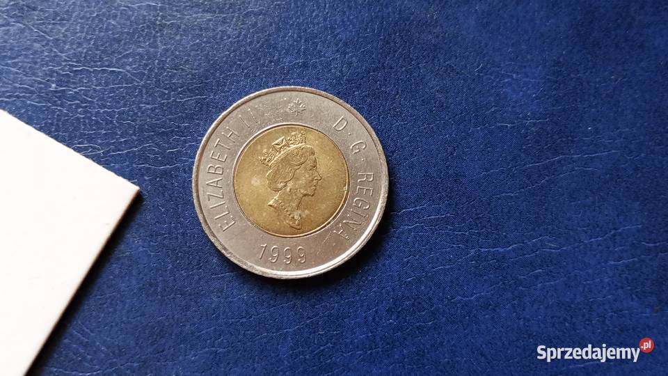 Stare monety 2 dolary 1999 Kanada