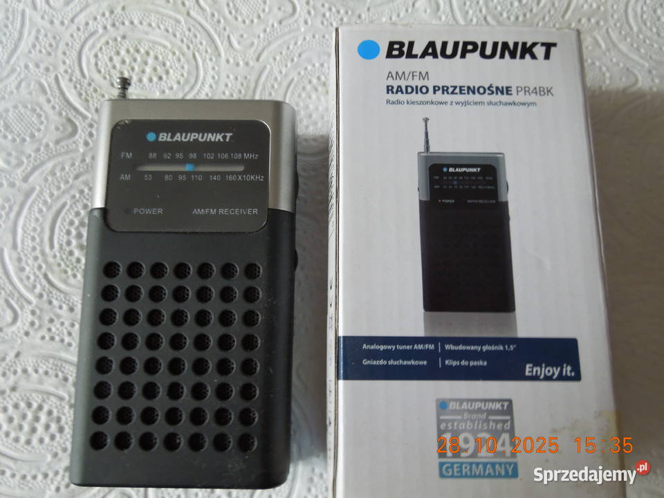 radio blaupunkt przenosne sprzedam