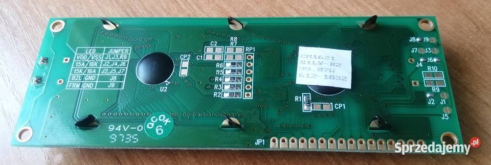 Wyświetlacz LCD 16x2