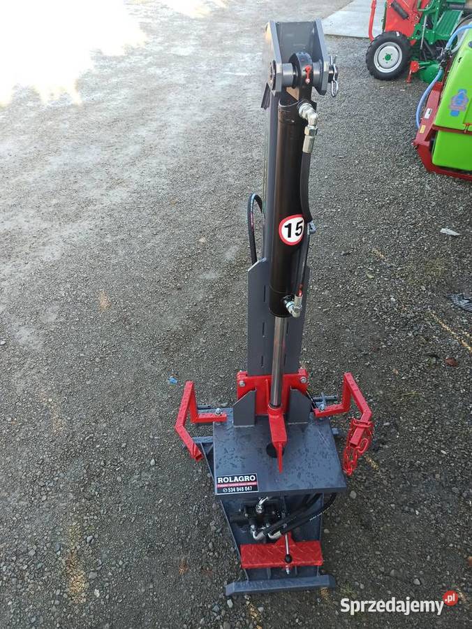 Łuparka do drewna pionowa 20T hydrauliczna napęd lubelskie Biłgoraj
