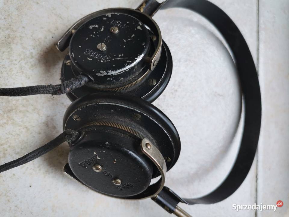 Stare słuchawki do detefon radio kryształkowe z małopolskie sprzedam