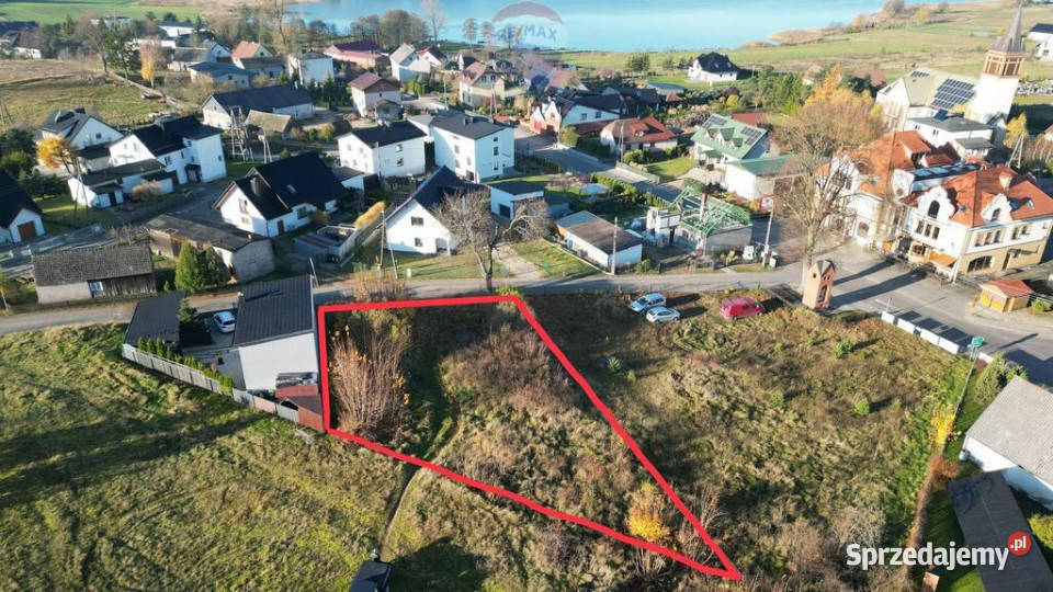 Działka budowlana 900 m Kamienica Królewska asfalt