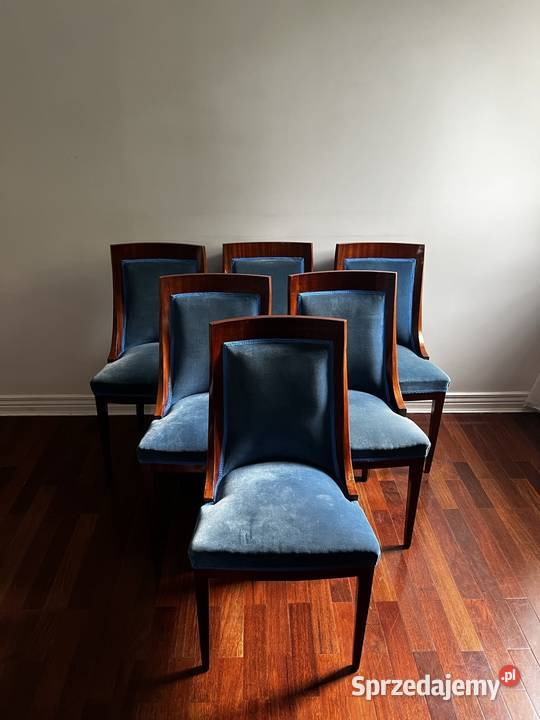 KOMPLET 6 KRZESEŁ W STYLU EMPIRE Warszawa