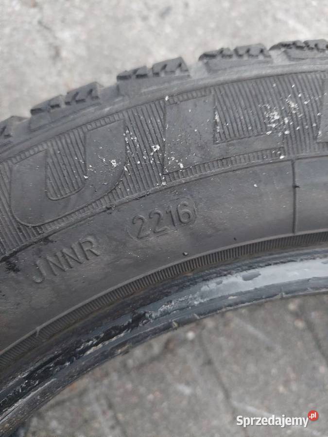 Komplet opon zimowych 4 sztuki Fulda 20555 16 16cale Samochodowe Poznań
