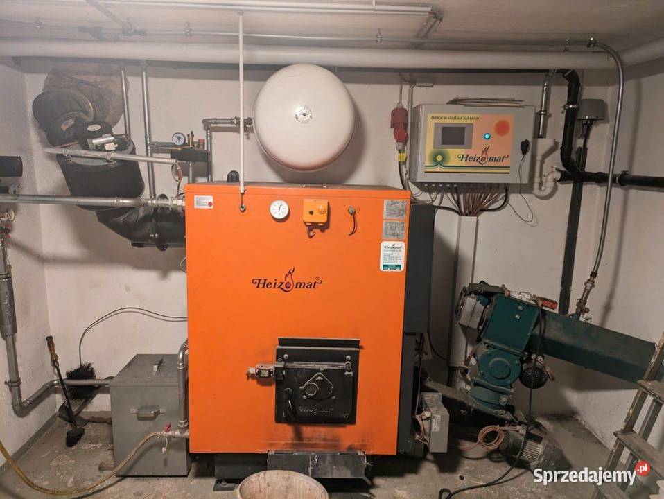 HEIZOMAT 100kW piec z podajnikiem na biomasę Gorlice