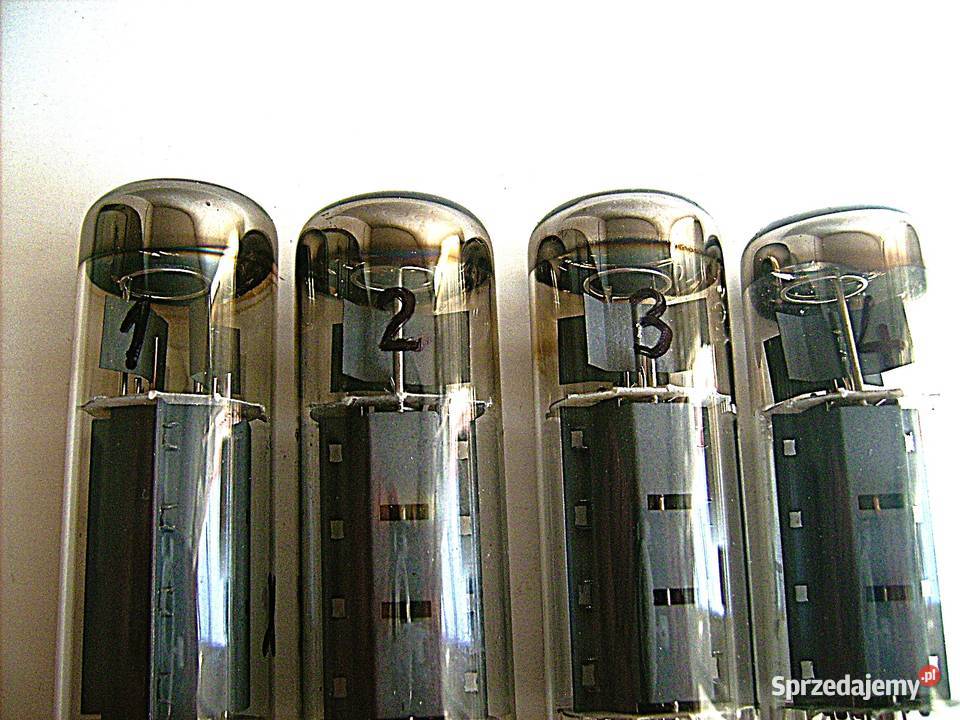 EL34 RFT KWARTET z lat 1960ych SHORT BASE Porąbka