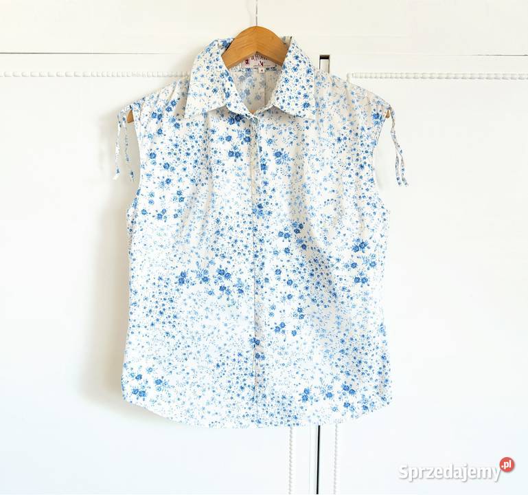 Kwiatowa koszula Armand Thierry L 40 bez rękawów bez rękawa zachodniopomorskie