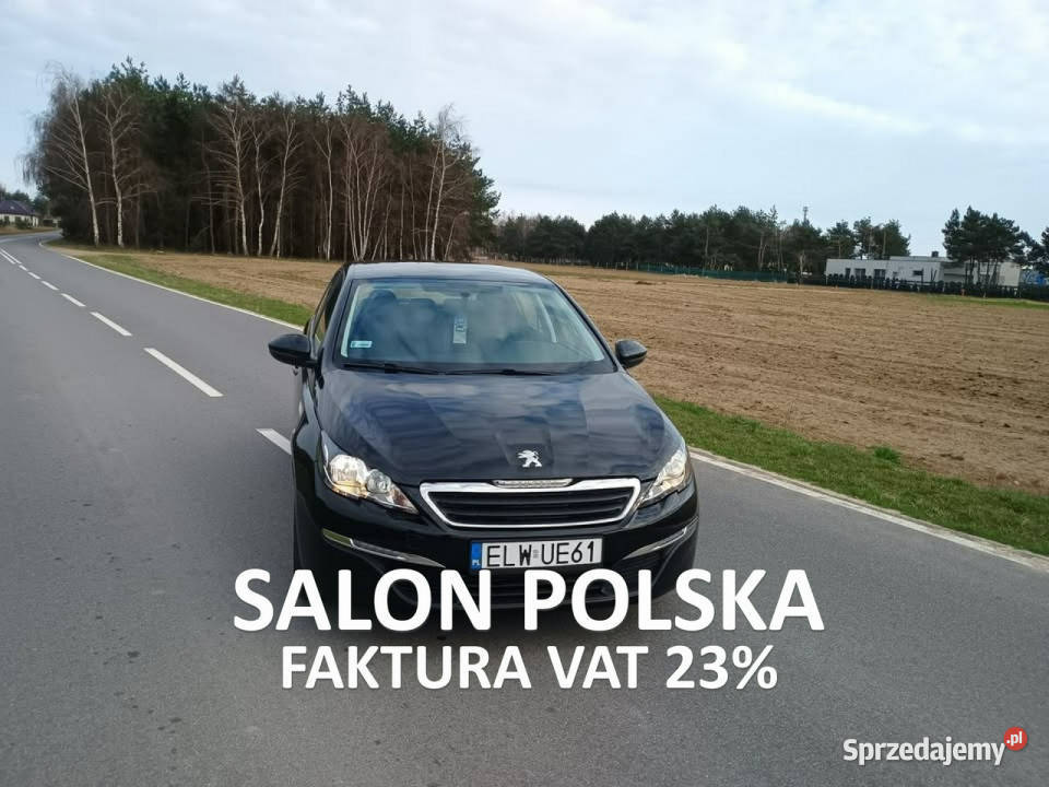 Peugeot 308 z niezawodnym silnikiem 16 HDi centralny zamek wielkopolskie Słupca