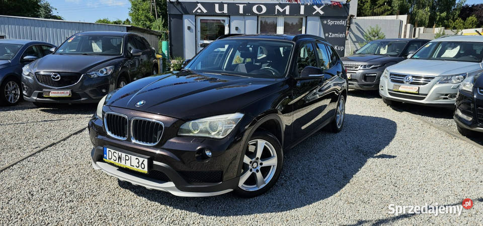 BMW X1 20 D 143 LiftŚliczny kolor elektrochrom. lusterka boczne Świdnica