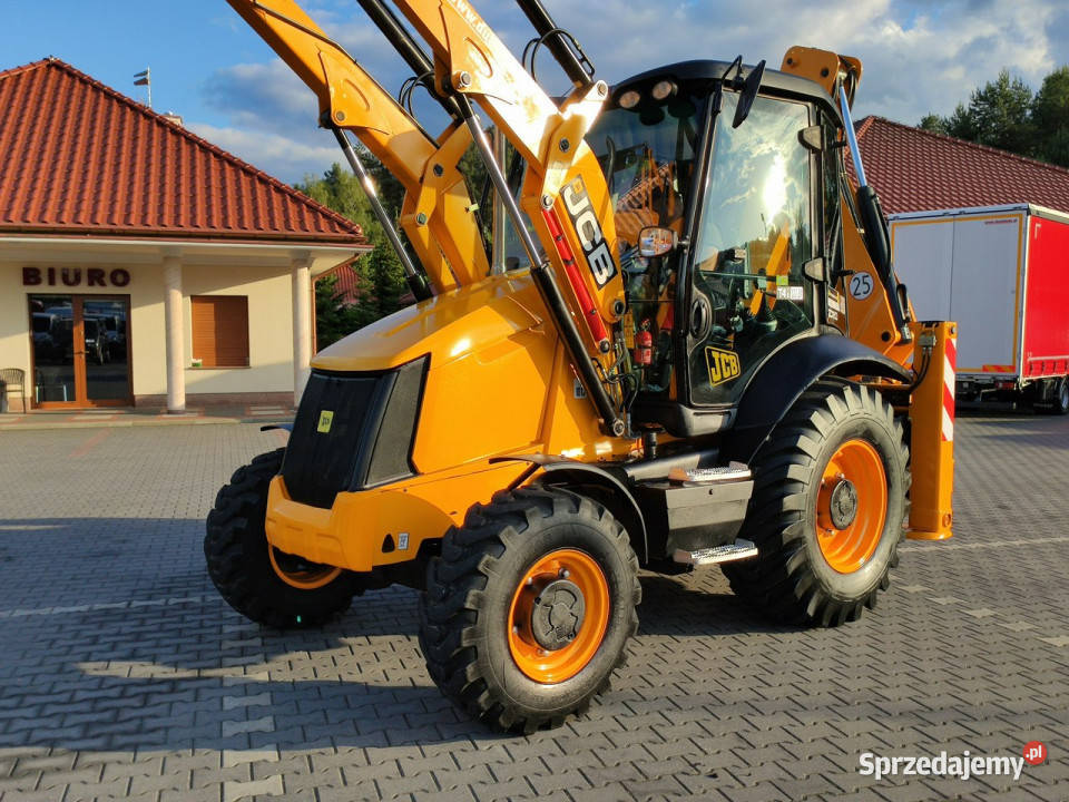 standardowa JCB 3CX Szybkozłącze Tył Zadbana świętokrzyskie Widełki sprzedam