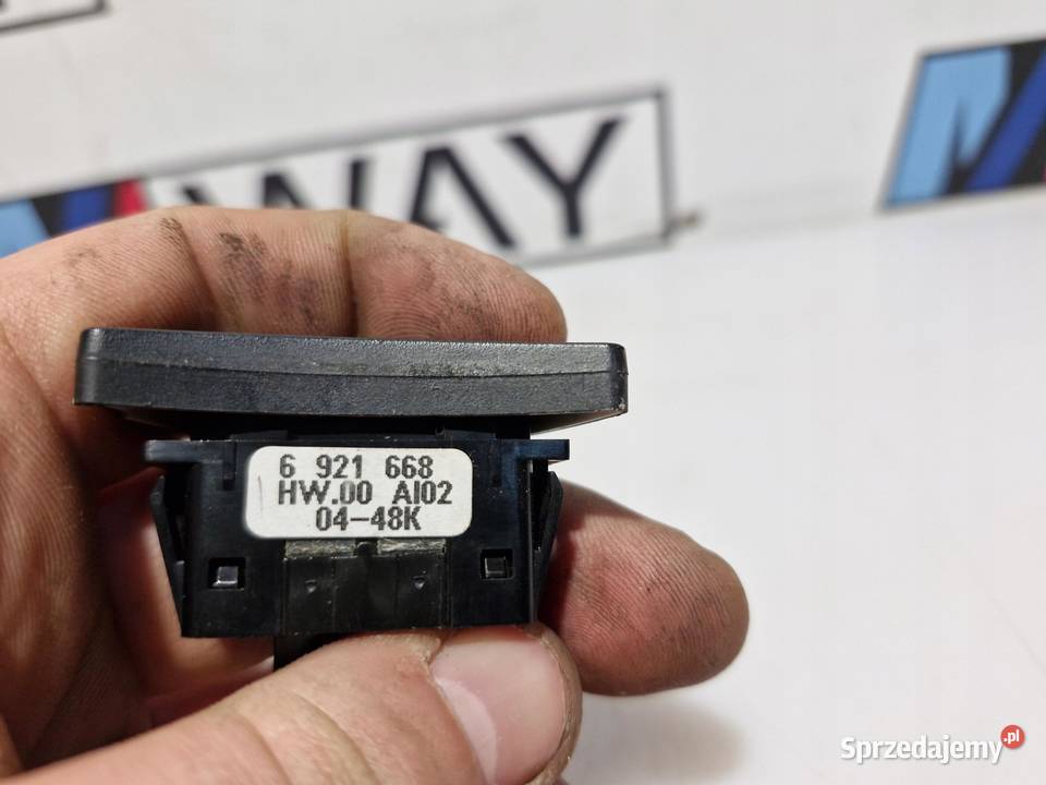 BMW 5 E60 E61 6 E63 E64 PANEL PRZYCISK MENU Panele sterowania, przełączniki