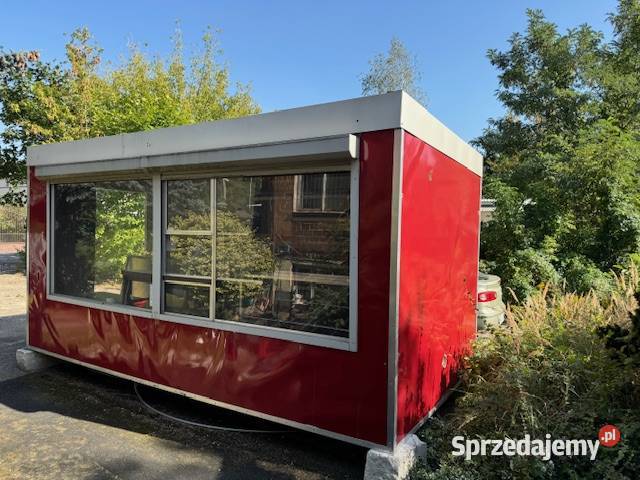 Przyczepakontener usługowy do sprzedaży pieczywa Warszawa sprzedam