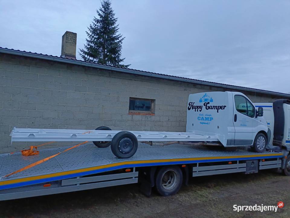 Kamper Trafic 2005r 19dci rama 550 pojazd Złoczew sprzedam