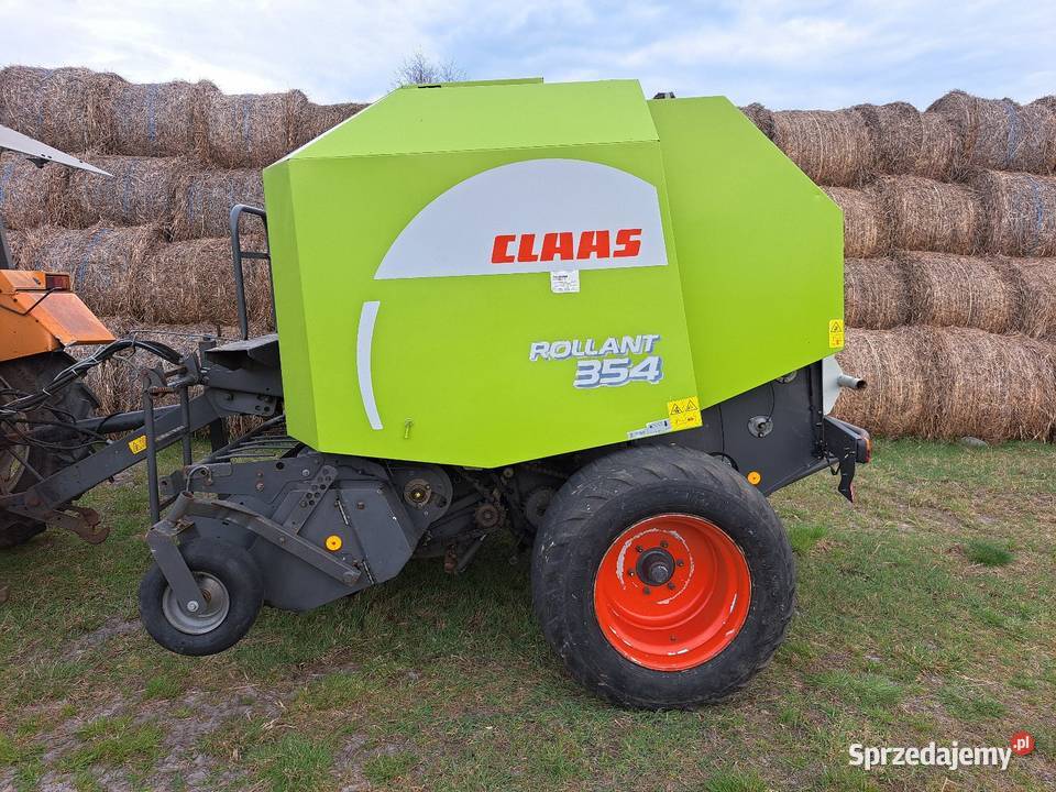 Prasa rolująca Claas Rollant 354 łódzkie Lasek