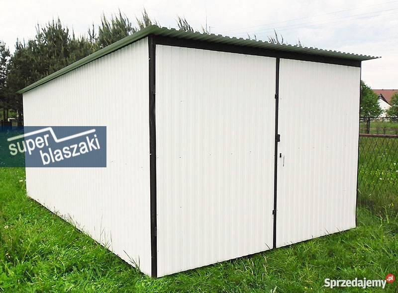 Blaszaki 3x5 garaże blaszane RAL małopolska małopolskie Limanowa