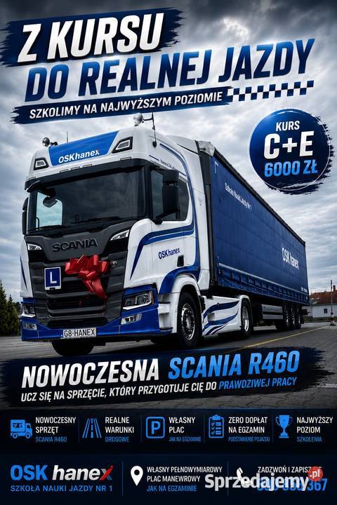 Kurs na prawo jazdy CE Szamotuły wielkopolskie